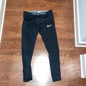 XXL black Nike pro 3/4 tights